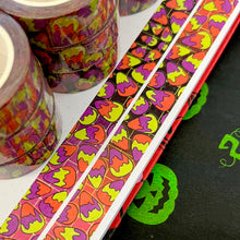 Load image into Gallery viewer, Candy Corn Sparkle Washi Tape 15mm
