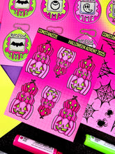 Load image into Gallery viewer, Halloween 2025 Advent Day 5 Sticker Sheets
