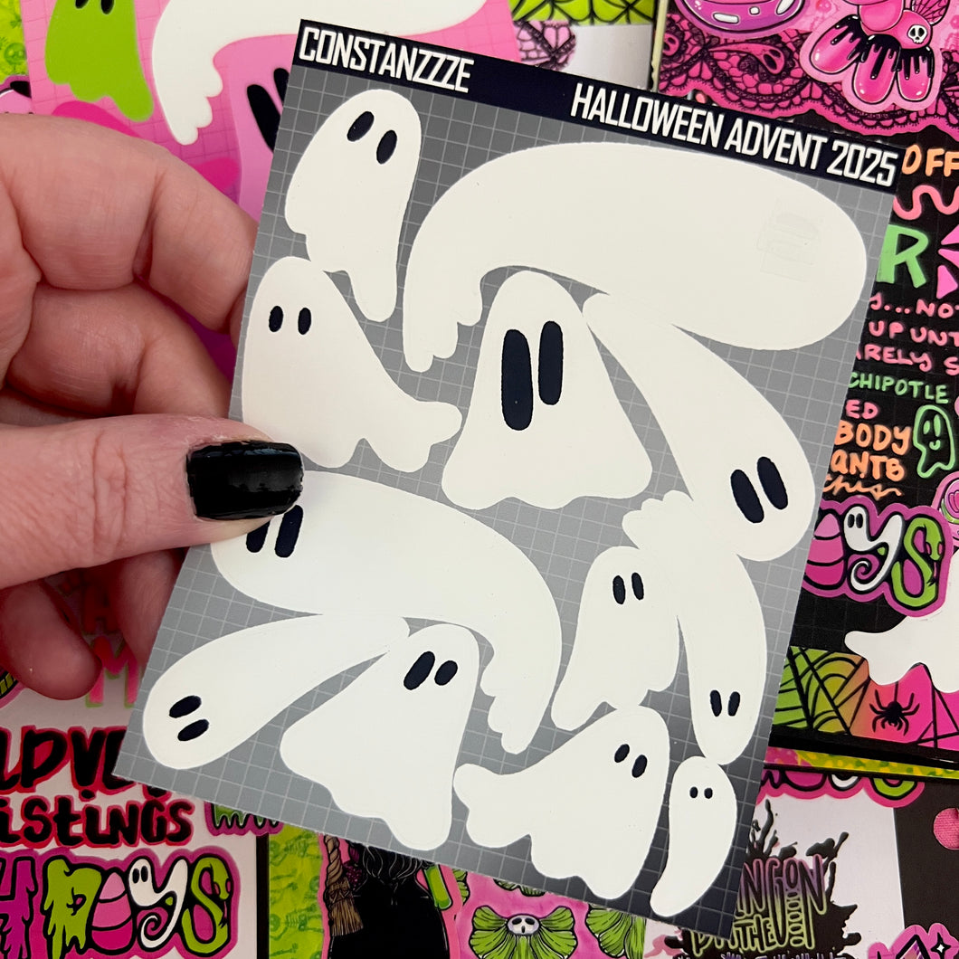 *Oops* Halloween 2025 BW Ghostie Sheet