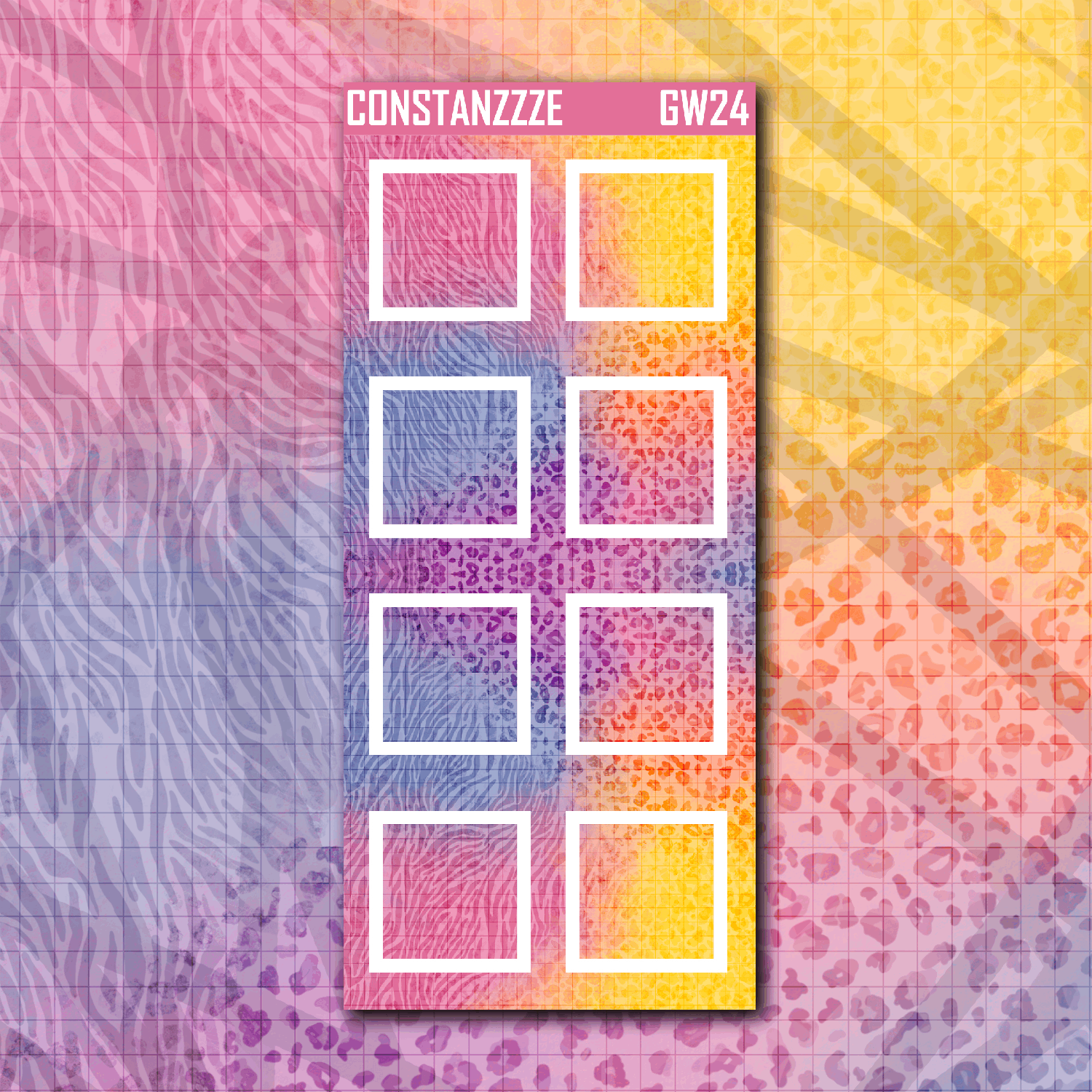 Wild 2024 Large Sticky Notes – Constanzzze
