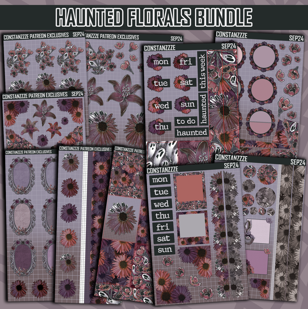 Haunted Florals Bundle