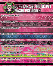 Load image into Gallery viewer, Holo Washi Preorder (Washi Est. to be in hand September)
