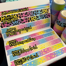 Load image into Gallery viewer, Cotton Kandi Wild Pattern Washi Tape 5/15mm
