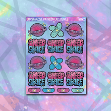 Load image into Gallery viewer, Space Kandi Deco Sticker Sheets
