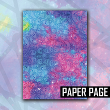 Load image into Gallery viewer, Kandi Galaxy Ghostie Sticker/Paper Page
