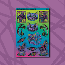 Load image into Gallery viewer, Cheshire Deco Sticker Sheets
