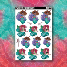 Load image into Gallery viewer, Mermaid Oracle Deco Sticker Sheets
