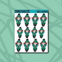 Load image into Gallery viewer, Winter Chibi (LS) Sticker Sheet
