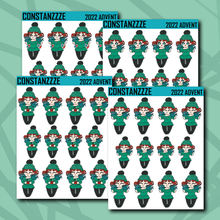 Load image into Gallery viewer, Winter Chibi (LS) Sticker Sheet
