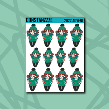 Load image into Gallery viewer, Winter Chibi (LS) Sticker Sheet
