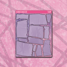 Load image into Gallery viewer, Spooky Disco Small Tape Sticker Sheet
