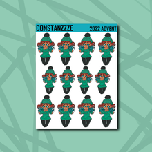 Load image into Gallery viewer, Winter Chibi (MS) Sticker Sheet
