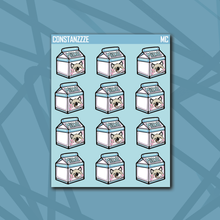 Load image into Gallery viewer, Milkie Carton Sticker Sheet
