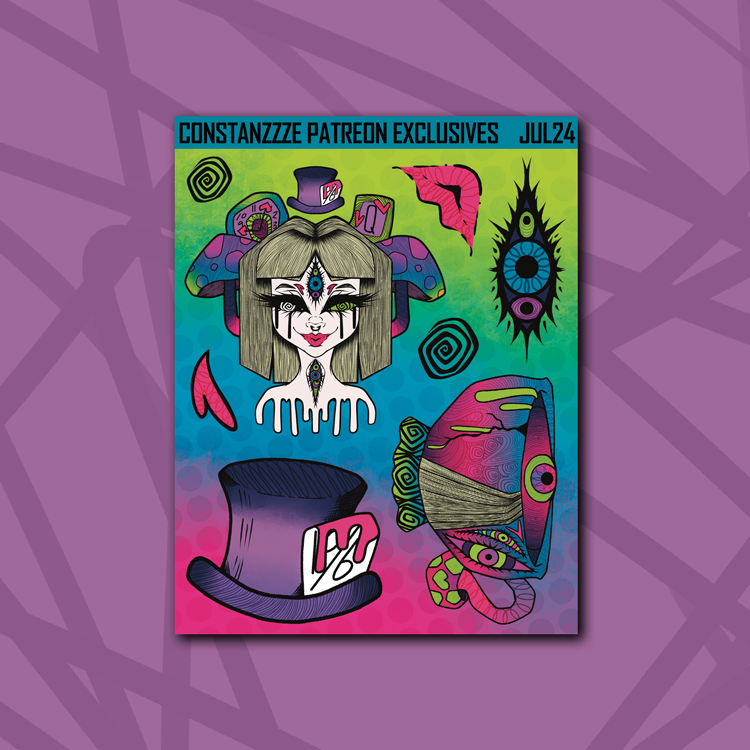 Alice Mixed Deco Sticker Sheet
