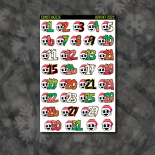 Load image into Gallery viewer, NBC 2023 Advent Day 1 Sticker Sheets
