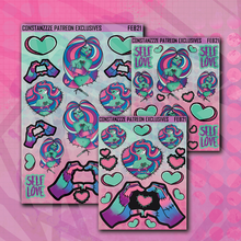 Load image into Gallery viewer, Love Zombie Deco Sticker Sheets
