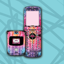 Load image into Gallery viewer, Rainbow Party Flip Phone
