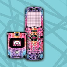 Load image into Gallery viewer, Rainbow Party Flip Phone
