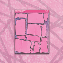 Load image into Gallery viewer, Spooky Disco Small Tape Sticker Sheet
