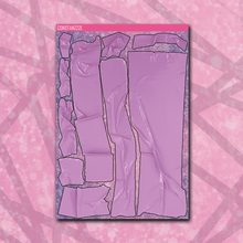 Load image into Gallery viewer, Spooky Disco Jumbo Tape Sticker Sheet
