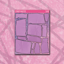 Load image into Gallery viewer, Spooky Disco Small Tape Sticker Sheet
