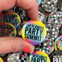 Load image into Gallery viewer, The Planner Party Summit Buttons
