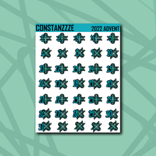 Load image into Gallery viewer, Spooky Winter Dates Sticker Sheet

