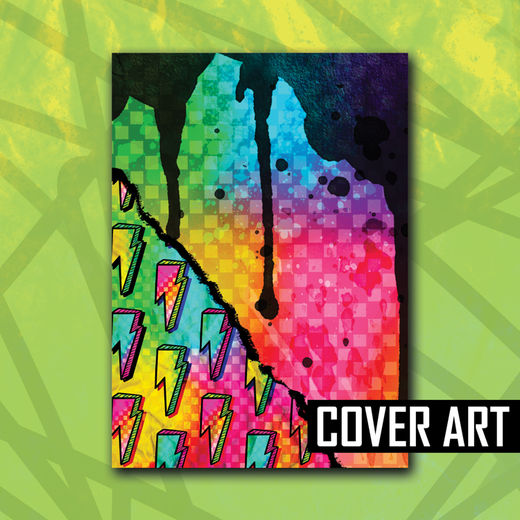 Splatter Rip Reusable Sticker Book