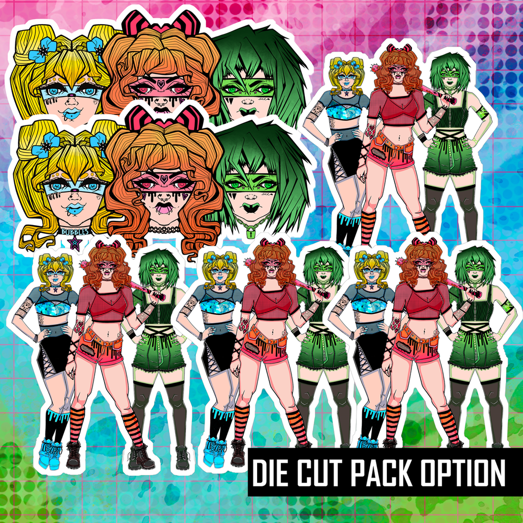 Girl Gang Group Die Cut Bundle