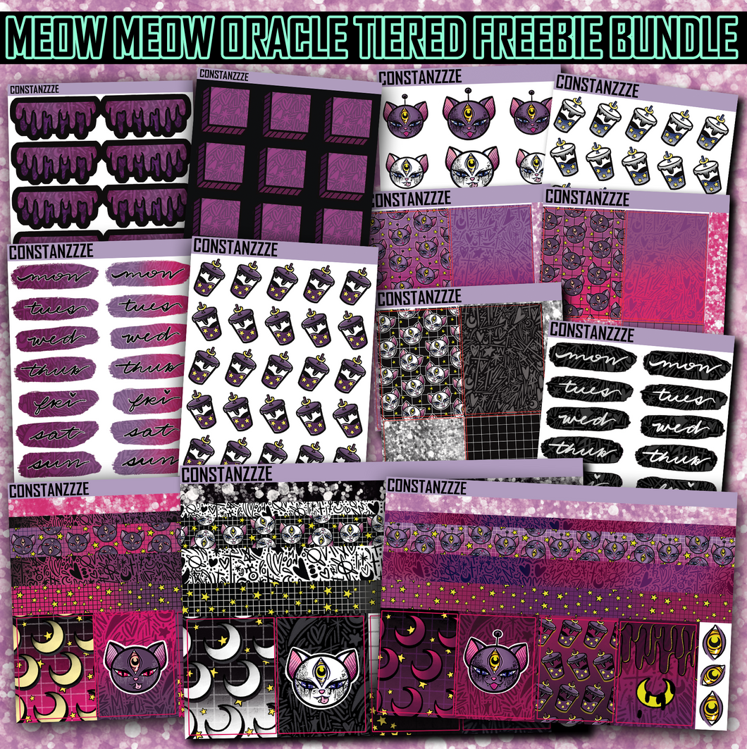 Meow Meow Oracle Tiered Freebie Bundle