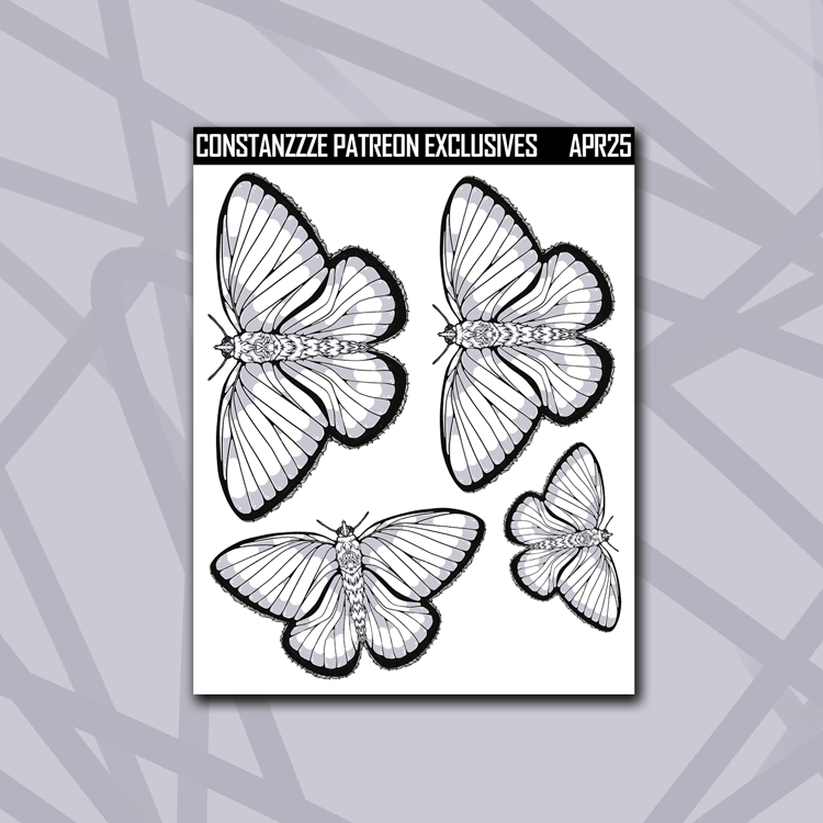 White Palos Verdes Mixed Deco Sticker Sheet – Constanzzze