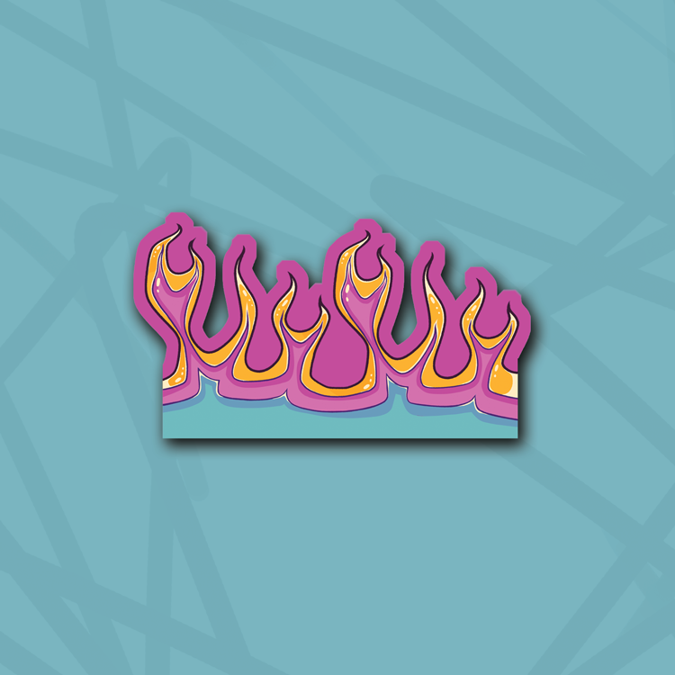 Wild Flames Die Cut
