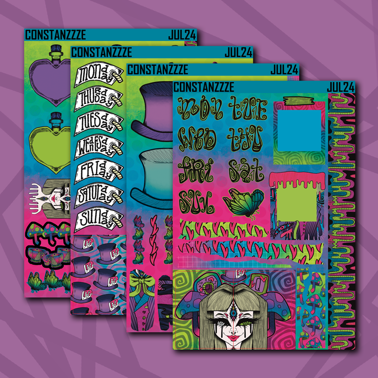 Alice Gone Mad Journaling Kit