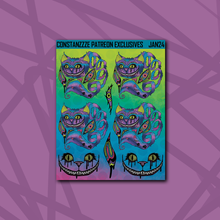 Load image into Gallery viewer, Cheshire Deco Sticker Sheets
