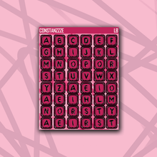 Load image into Gallery viewer, CPC Medium Bead Letter Sticker Sheet
