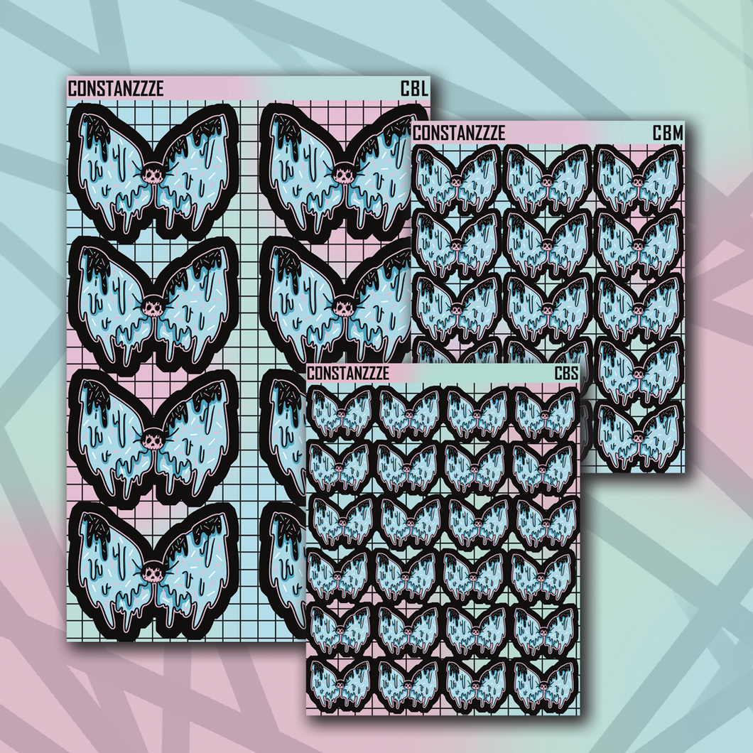 Celebration Drippy Bow Sticker Sheet
