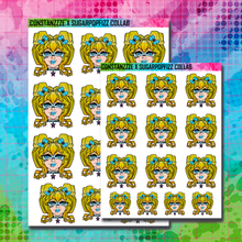 Load image into Gallery viewer, Girl Gang Bubbles Head Sticker Sheet
