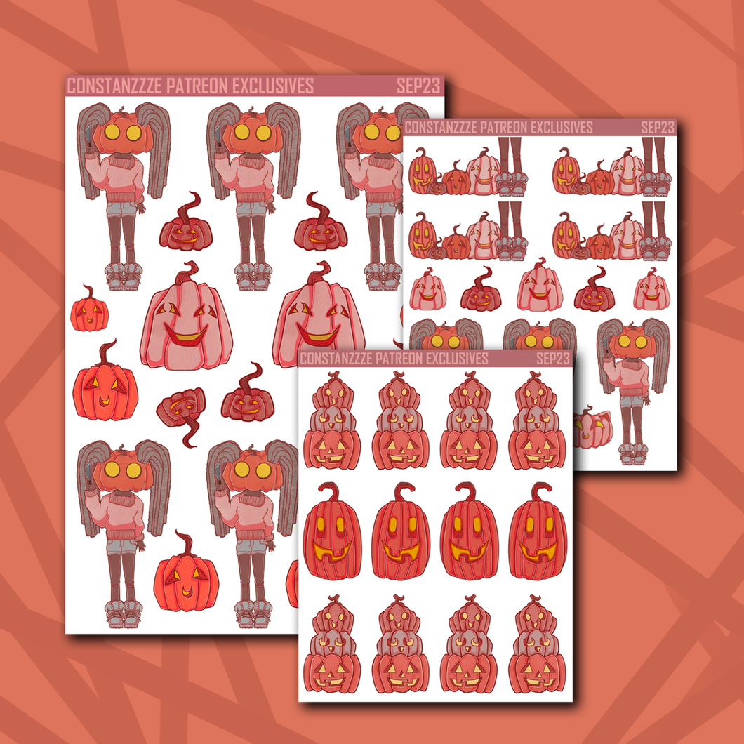 Carver Deco Sticker Sheets