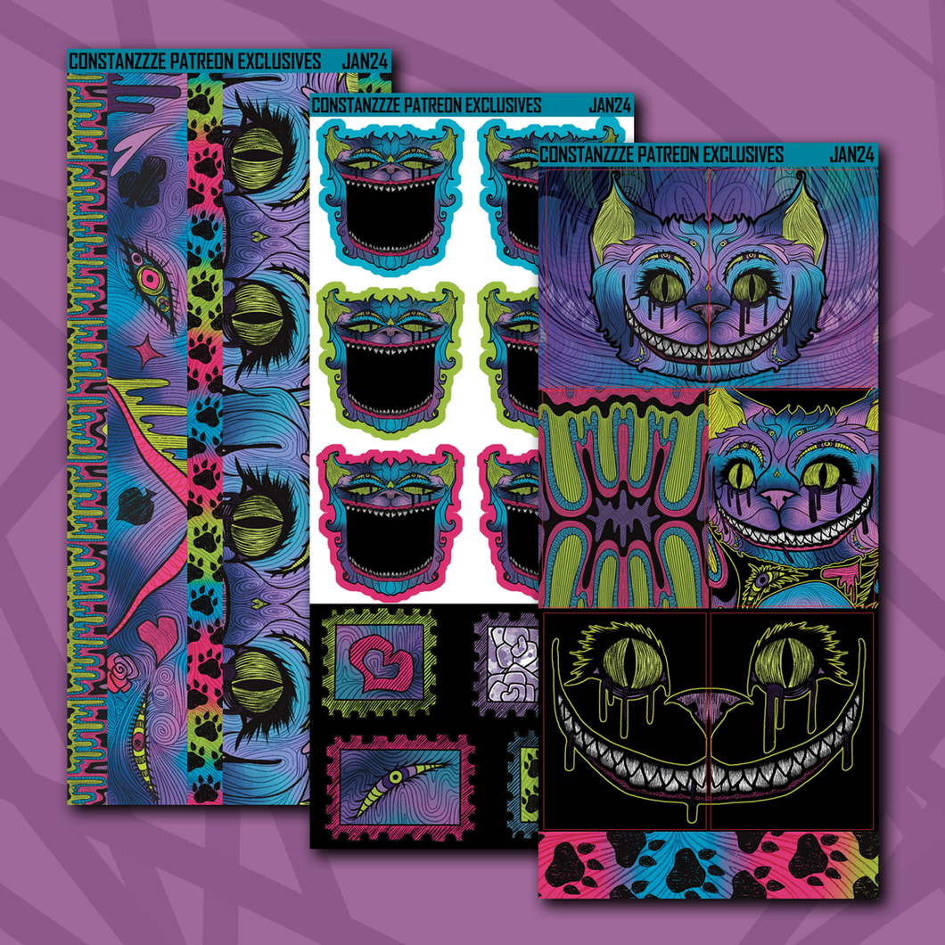 Cheshire Deco+ Sticker Sheets