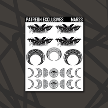 Load image into Gallery viewer, Patreon Celestial Tears 2.0 Deco Sticker Sheets
