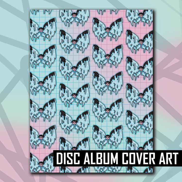 Celebration Drippy Bow Pattern Disc Album