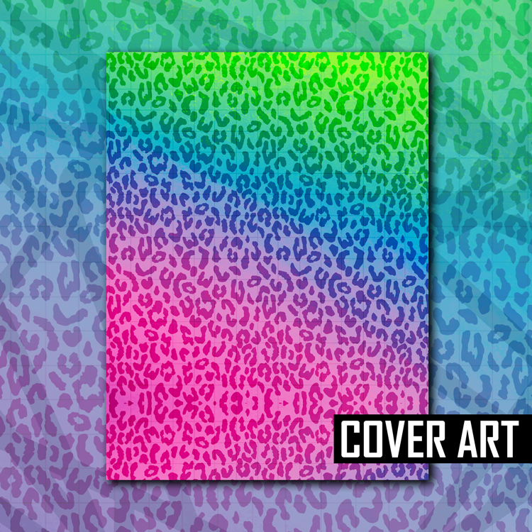 Neon Wild Print Sleeved Album