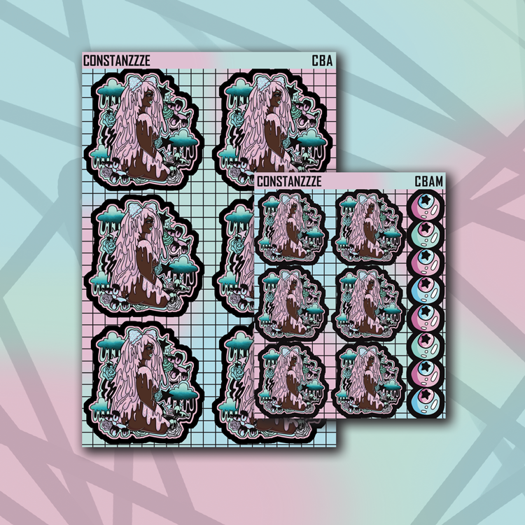 Celebration Babe (DS) Sticker Sheet