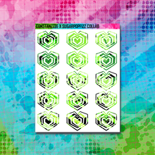 Load image into Gallery viewer, Girl Gang Hearts Sticker Sheet
