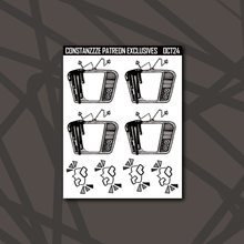 Load image into Gallery viewer, Inktober Deco+ Sticker Sheets
