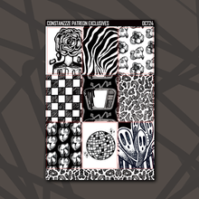 Load image into Gallery viewer, Inktober Deco+ Sticker Sheets
