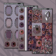 Load image into Gallery viewer, Haunted Florals Deco+ Sticker Sheets
