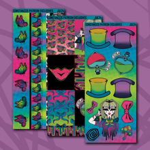 Load image into Gallery viewer, Alice Gone Mad Deco+ Sticker Sheets
