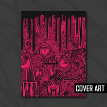 Load image into Gallery viewer, Pink Doodle Drip Disc Album
