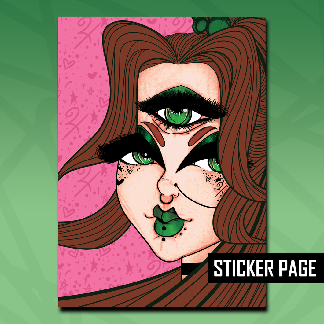 Jupiter Oracle Sticker Page